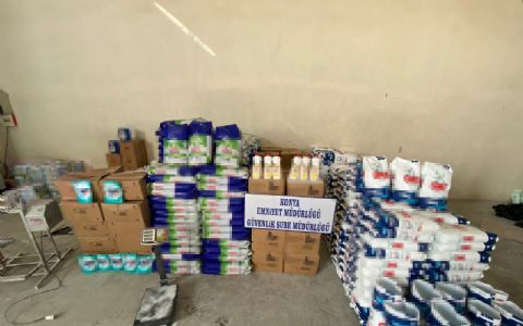 Konya'da 'sahte deterjan' operasyonu: 9 gözaltı