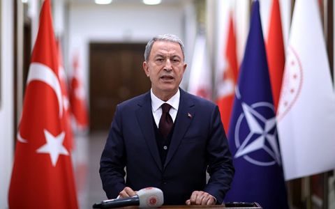 Bakan Akar: PKK'nın, NATO misyonu önündeki en büyük engel olduğunu dile getirdik